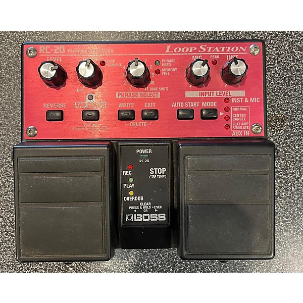 Used BOSS RC20 Loop Station Pedal