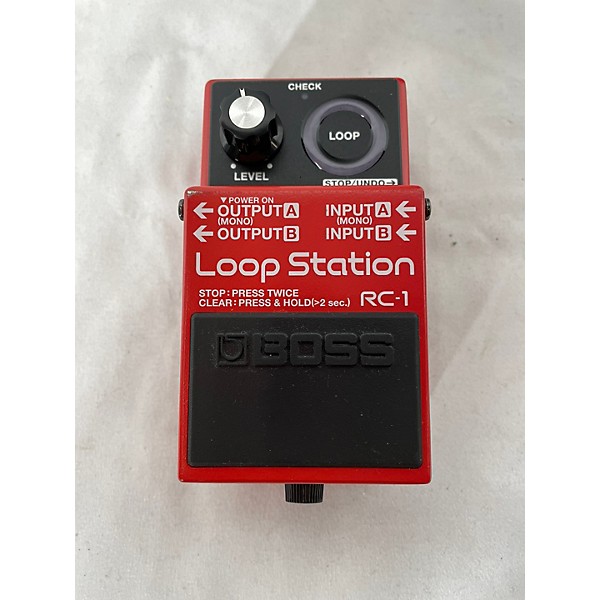 Used BOSS Used BOSS RC1 Loop Station Pedal