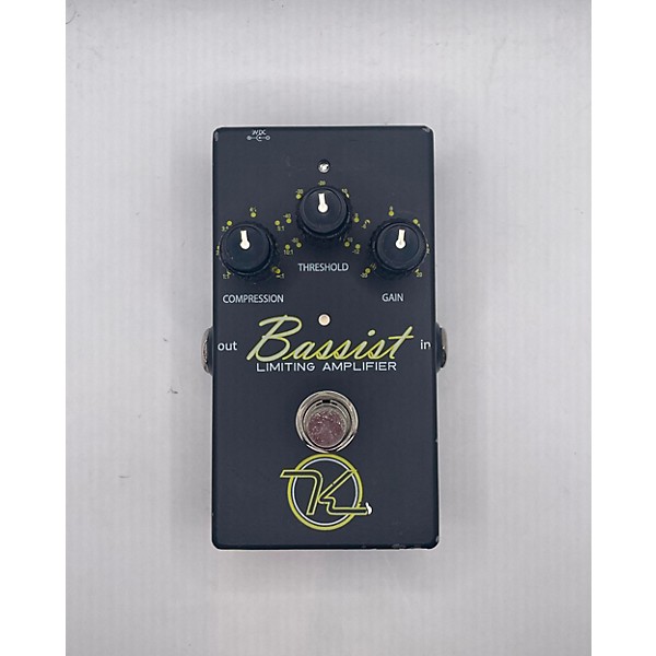 Used Keeley Bassist Limiting Amplifier Effect Pedal