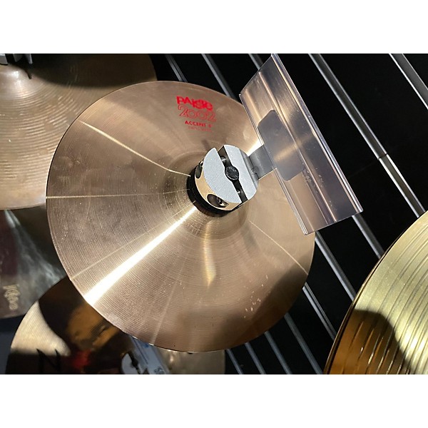 Used Paiste 8in 2002 ACCENT CYMBAL Cymbal