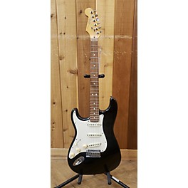 Vintage Fender Vintage 1999 Fender American Standard Stratocaster Left Handed Black Electric Guitar