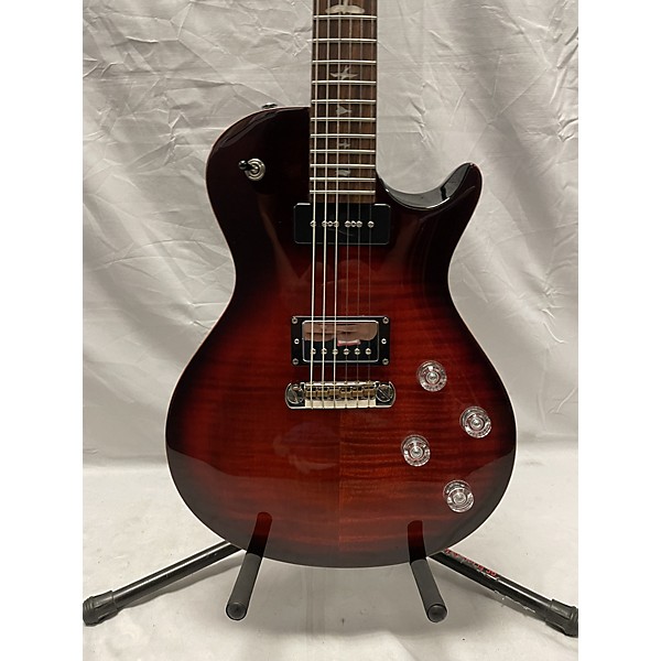 Used PRS SE Chris Robertson Fire Red Burst Solid Body Electric Guitar