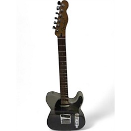 Used Fender Player Plus Telecaster Black and White Solid Body Electric Guitar