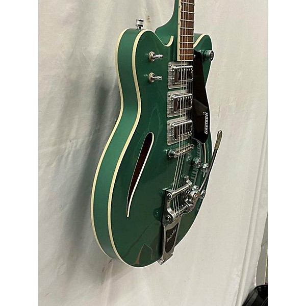 Used Gretsch Guitars Used Gretsch Guitars G5622T Electromatic Center Block Double Cut Bigsby Metallic Green Hollow Body El...