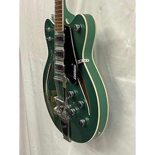 Used Gretsch Guitars Used Gretsch Guitars G5622T Electromatic Center Block Double Cut Bigsby Metallic Green Hollow Body El...