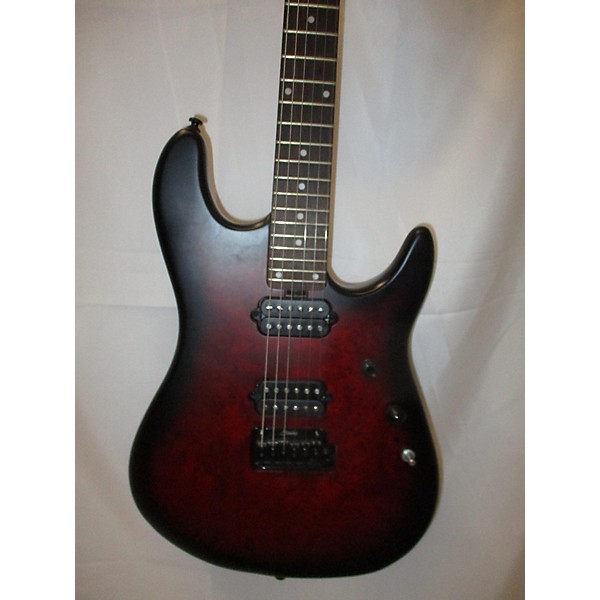 Used Sterling by Music Man Used Sterling By Music Man Jason Richardson 6 Scarlet Burst Satin Solid Body Electric Guitar