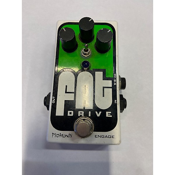 Used Pigtronix Fat Drive Tube Sound Overdrive Effect Pedal