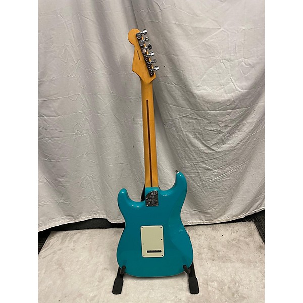 Used Fender Used Fender American Professional II Stratocaster Miami Blue Solid Body Electric Guitar