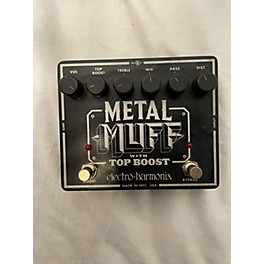 Used Electro-Harmonix Used Electro-Harmonix Metal Muff Distortion With Top Boost Effect Pedal