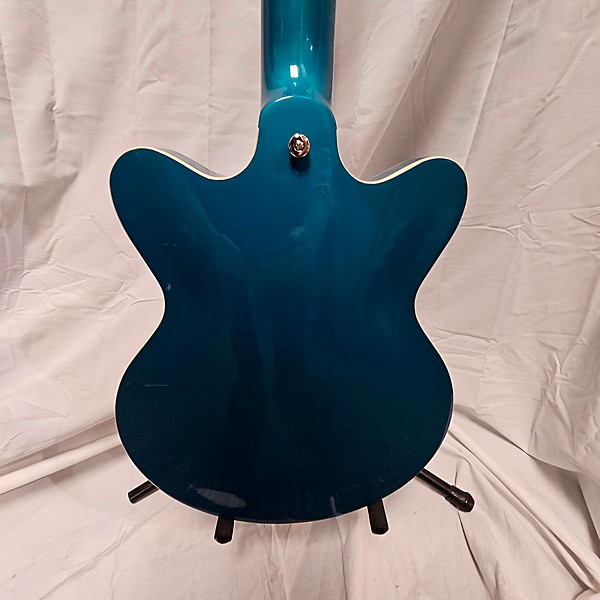 Used Gretsch Guitars Used Gretsch Guitars G2657T Ocean Turquoise Hollow Body Electric Guitar