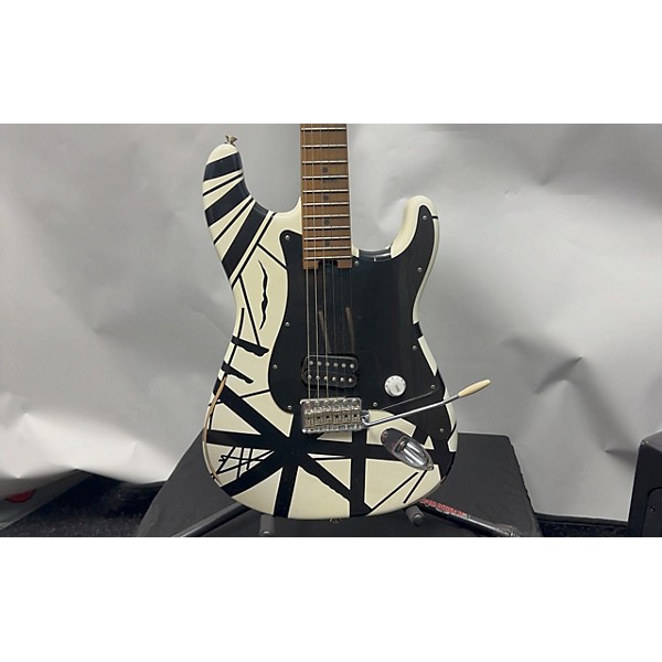 Used EVH 78 Eruption Striped Series Solid Body Electric Guitar