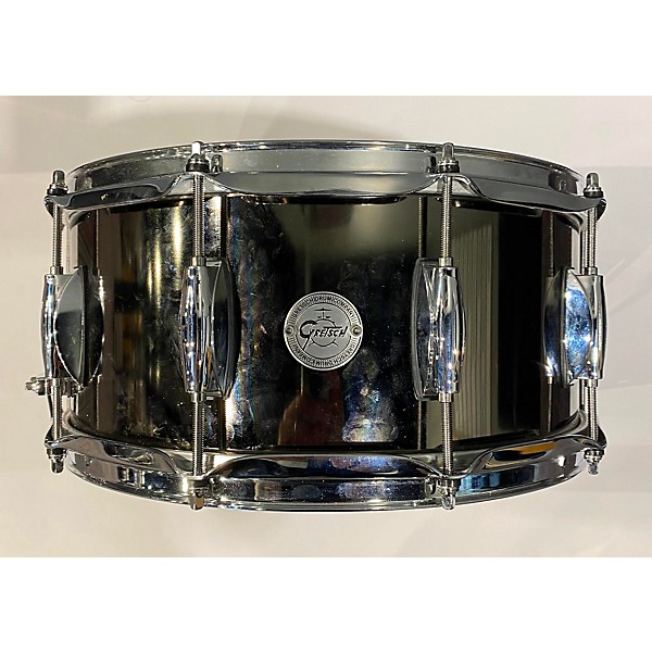 Used Gretsch Drums 14in Black Nickel Over Steel Drum