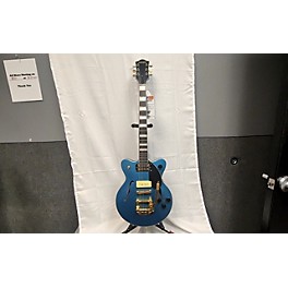 Used Gretsch Guitars Used Gretsch Guitars G2655TG Blue Hollow Body Electric Guitar