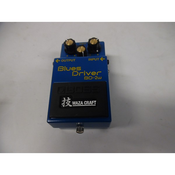 Used BOSS BD2W Blues Driver Waza Craft Effect Pedal