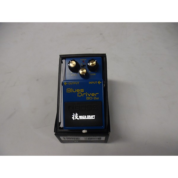 Used BOSS BD2W Blues Driver Waza Craft Effect Pedal