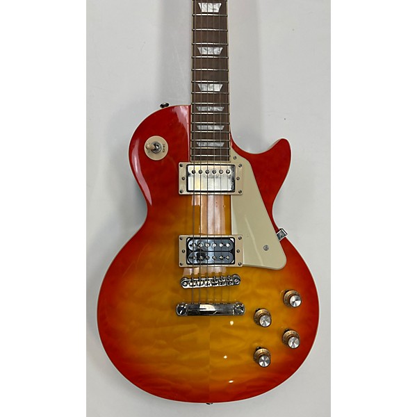 Used Used Epiphone Les Paul Standard 60s Quilt Top Cherry Sunburst Solid Body Electric Guitar