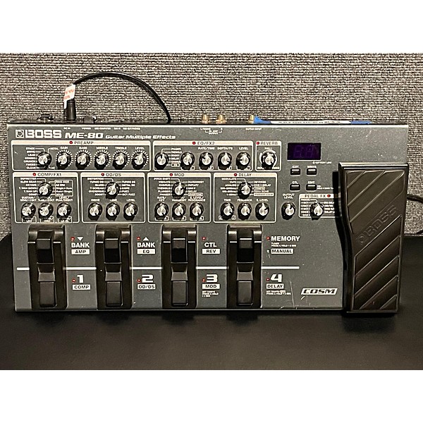 Used BOSS ME80 Guitar Multi Effect Processor