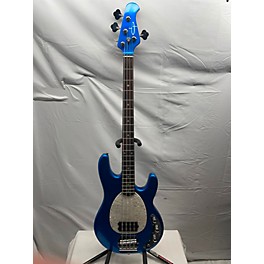 Used OLP Used OLP STINGRAY-STYLE BASS Blue Electric Bass Guitar