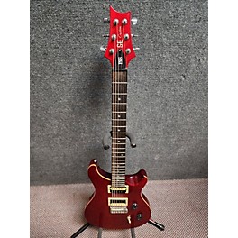 Used PRS Used 2020s PRS SE Custom 24 Trans Red Solid Body Electric Guitar