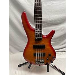 Used BOSS Used Ibanez Sr400qm Orange Electric Bass Guitar