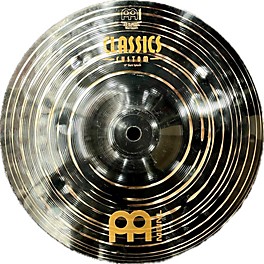 Used MEINL Used MEINL 10in Custom Dark Splash Cymbal