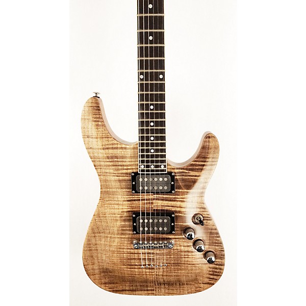 Used Schecter Guitar Research Used Schecter Guitar Research C-1 Exotic Natural Solid Body Electric Guitar