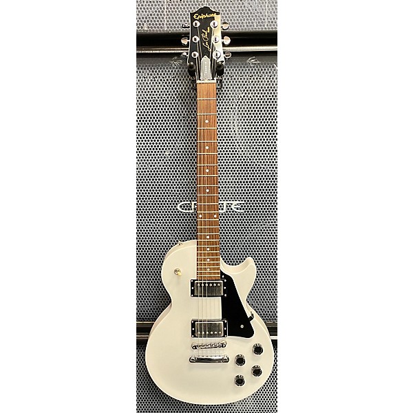 Used Epiphone Used Epiphone Les Paul Elite Polar White Solid Body Electric Guitar