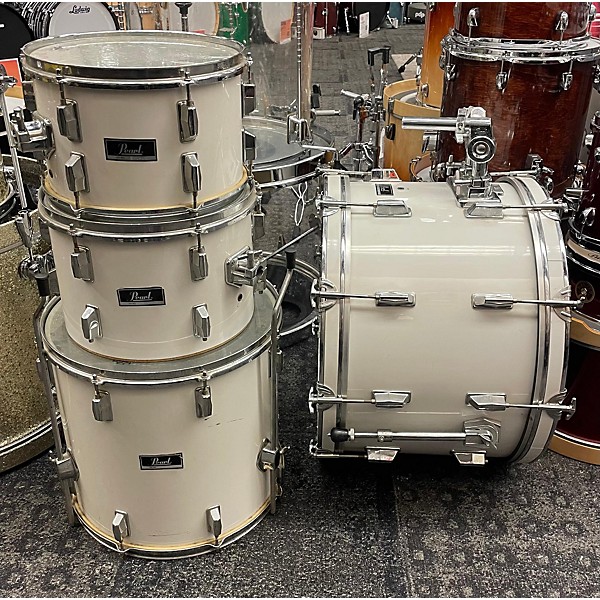 Used Pearl 1980s 80's 4 Piece Kit Drum Kit