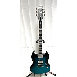 Used Epiphone Used Epiphone SG Prophecy Custom GX Blue Solid Body Electric Guitar