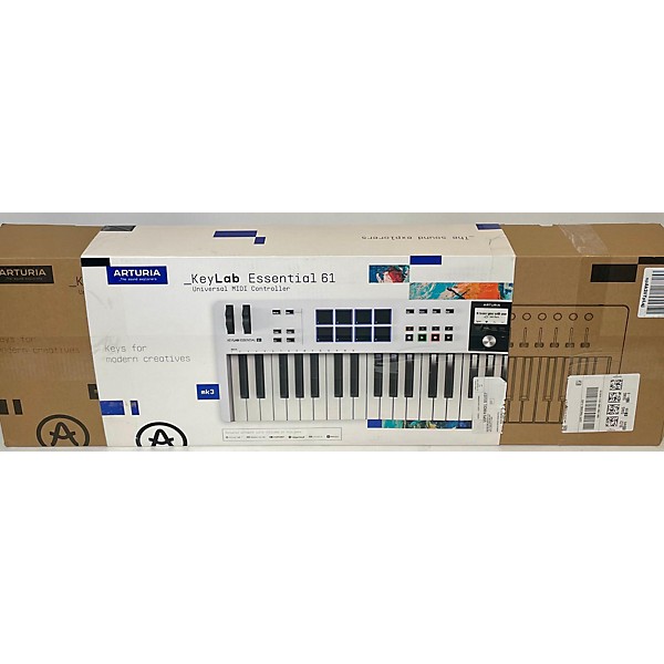 Used Arturia Keylab Essential 61 Mk3 MIDI Controller