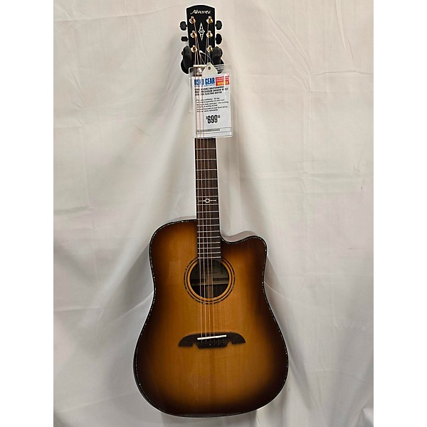 Used Alvarez Masterworks MDA70WCEARSHB Acoustic Electric Guitar