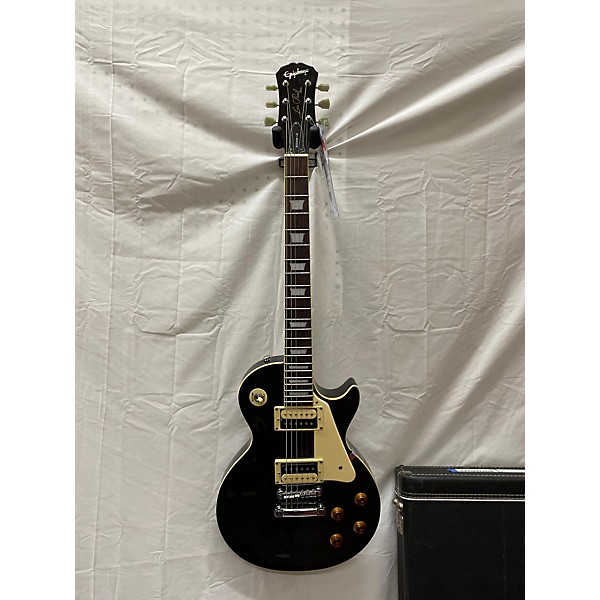 Used Epiphone Used Epiphone LES PAUL Black Solid Body Electric Guitar