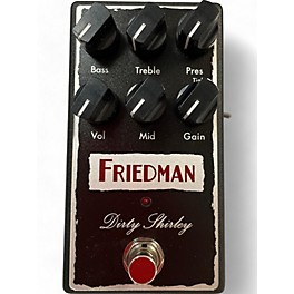 Used Friedman Dirty Shirley Overdrive Effect Pedal