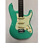 Used Schecter Guitar Research Used Schecter Guitar Research Nick Johnston Traditional Atomic Green Solid Body Electric Guitar