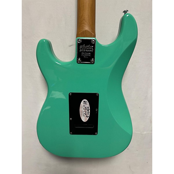 Used Schecter Guitar Research Used Schecter Guitar Research Nick Johnston Traditional Atomic Green Solid Body Electric Guitar