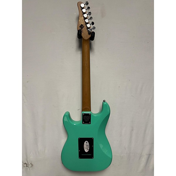 Used Schecter Guitar Research Used Schecter Guitar Research Nick Johnston Traditional Atomic Green Solid Body Electric Guitar