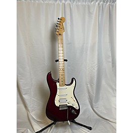 Used Fender Used 2003 Fender Standard Stratocaster HSS Midnight Wine Solid Body Electric Guitar