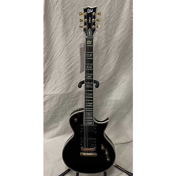 Used ESP Used ESP LTD EC1000 Deluxe Black Solid Body Electric Guitar