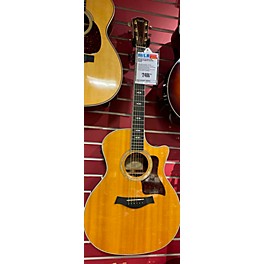 Used Taylor Used 2010s Taylor 814CE Natural Acoustic Electric Guitar