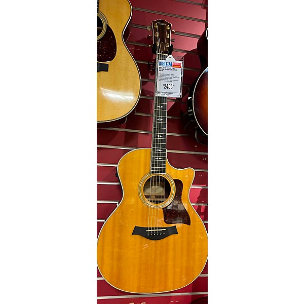 Used Taylor Used 2010s Taylor 814CE Natural Acoustic Electric Guitar