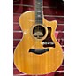 Used Taylor Used 2010s Taylor 814CE Natural Acoustic Electric Guitar