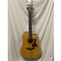 Used Taylor 210E Natural Acoustic Electric Guitar thumbnail