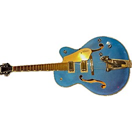 Used Gretsch Guitars Used Gretsch Guitars G5420T Electromatic Fairlane Blue Hollow Body Electric Guitar