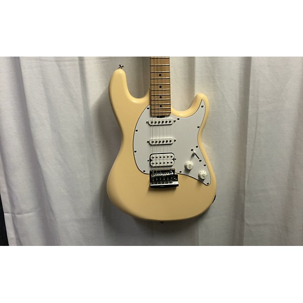 Used Sterling by Music Man Used Sterling By Music Man Cutlass Cream Solid Body Electric Guitar