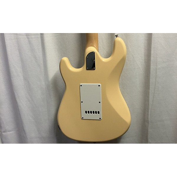 Used Sterling by Music Man Used Sterling By Music Man Cutlass Cream Solid Body Electric Guitar