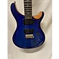 Used PRS Used PRS SE Custom 24 Blue Solid Body Electric Guitar