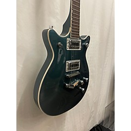 Used Gretsch Guitars Used Gretsch Guitars G5222 Electromatic Jet Jade Grey Solid Body Electric Guitar