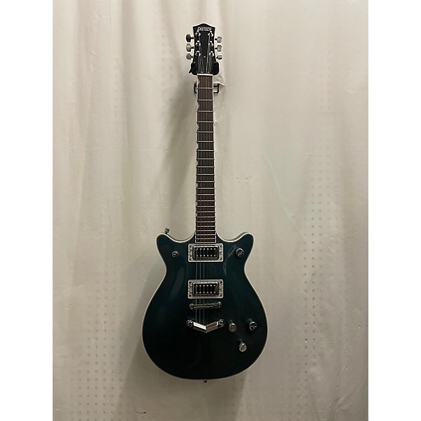 Used Gretsch Guitars Used Gretsch Guitars G5222 Electromatic Jet Jade Grey Solid Body Electric Guitar