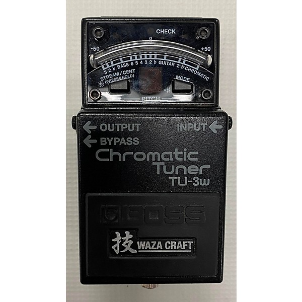 Used BOSS Used BOSS TU3W Waza Craft Chromatic Tuner Pedal