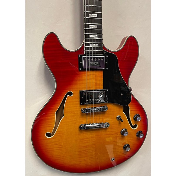 Used Used Sire Larry Carlton H7 Cherry Sunburst Hollow Body Electric Guitar